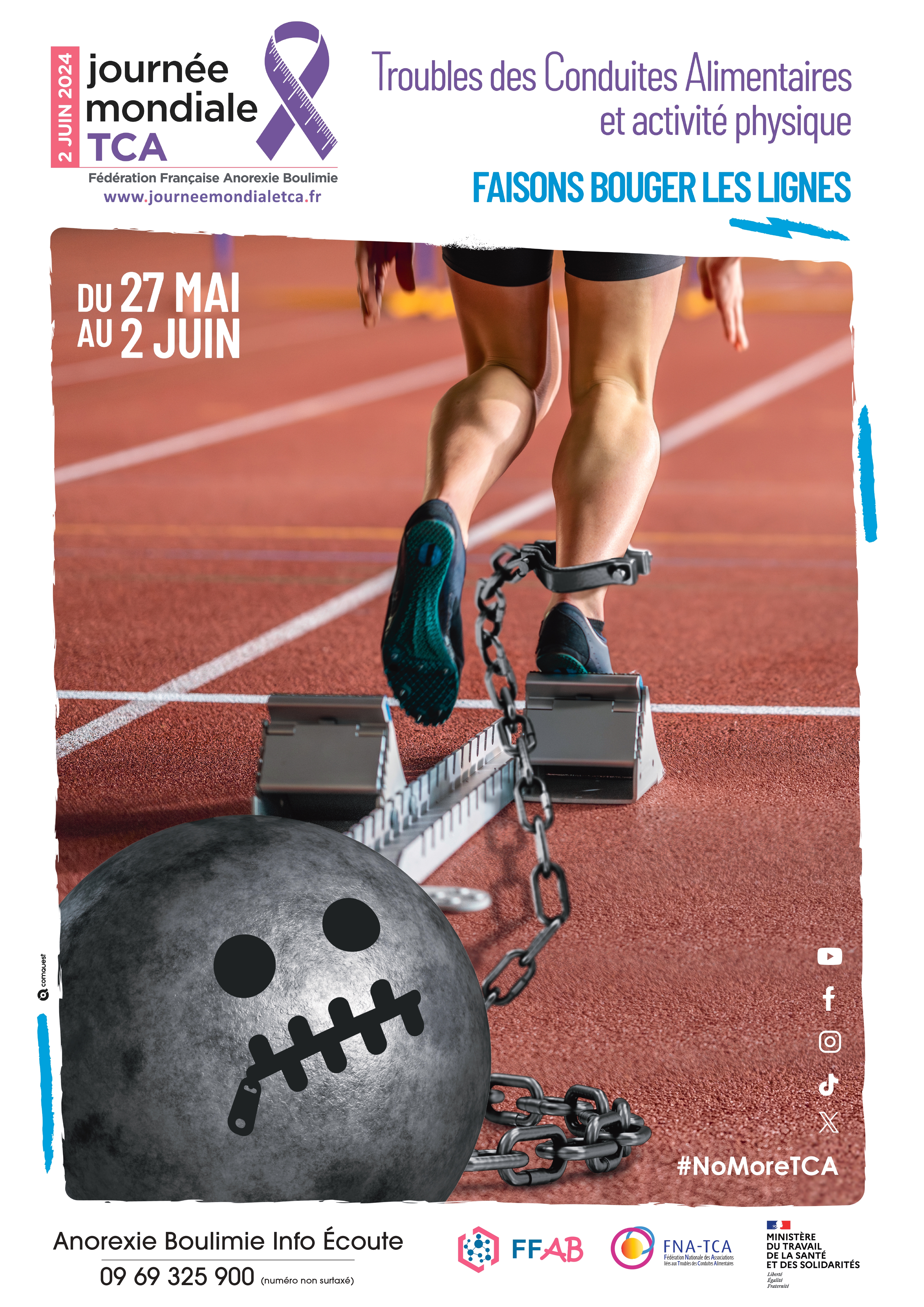 Journée mondial des Troubles des Conduites Alimentaires et activité physique troubles (TCA)